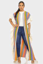 Load image into Gallery viewer, Kenitra Open Cardigan Ruffle
