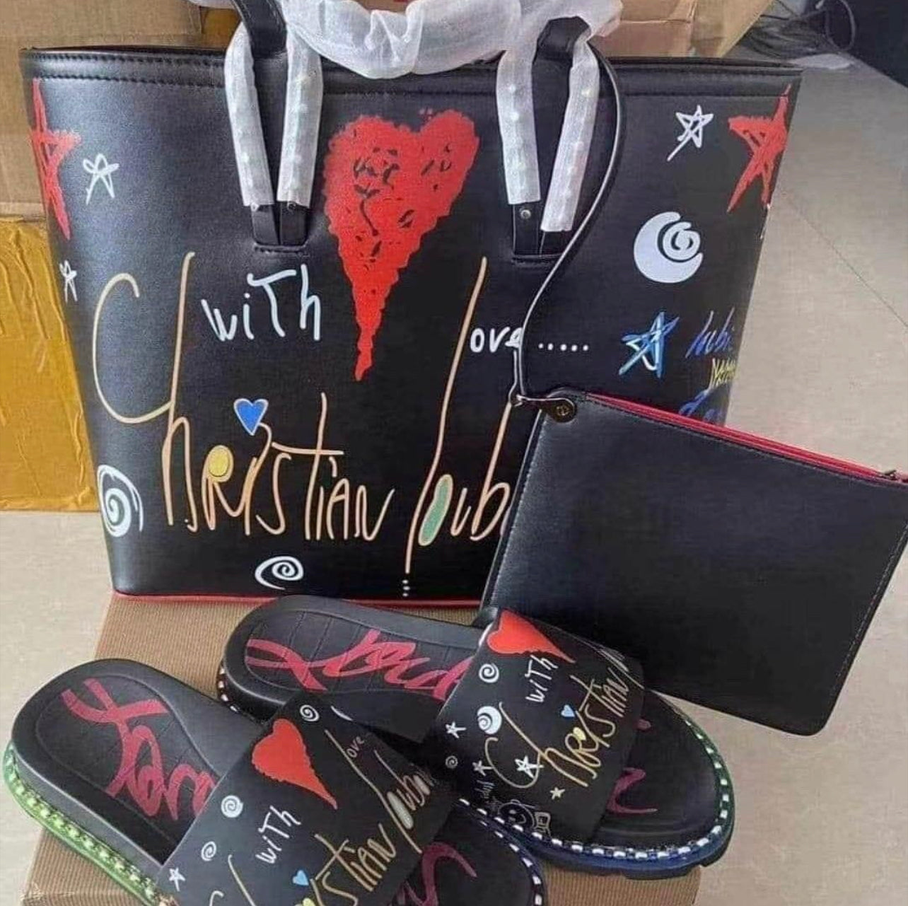 Christian Louboutins 3 piece Set