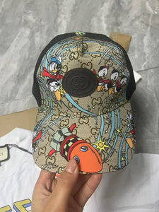 Gucci Donald Duck Book Bag and Hat set