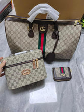 Load image into Gallery viewer, Gucci 3 piece Travel Set
