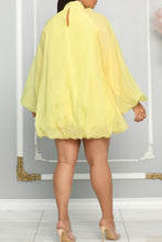 Load image into Gallery viewer, Features :SEXY MIDI DRESS , LONG SLEEVE BOW TIE, PLEATED
Material: POLYESTER
Color: Colors May Vary Slightly Depending On The Resolution Of The Display And The Light Used To Shoot It
* Please Note That These Measurements Are Approximate And The Fit May Va
