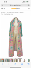 Load image into Gallery viewer, Print Pleat Cardigan Coat
