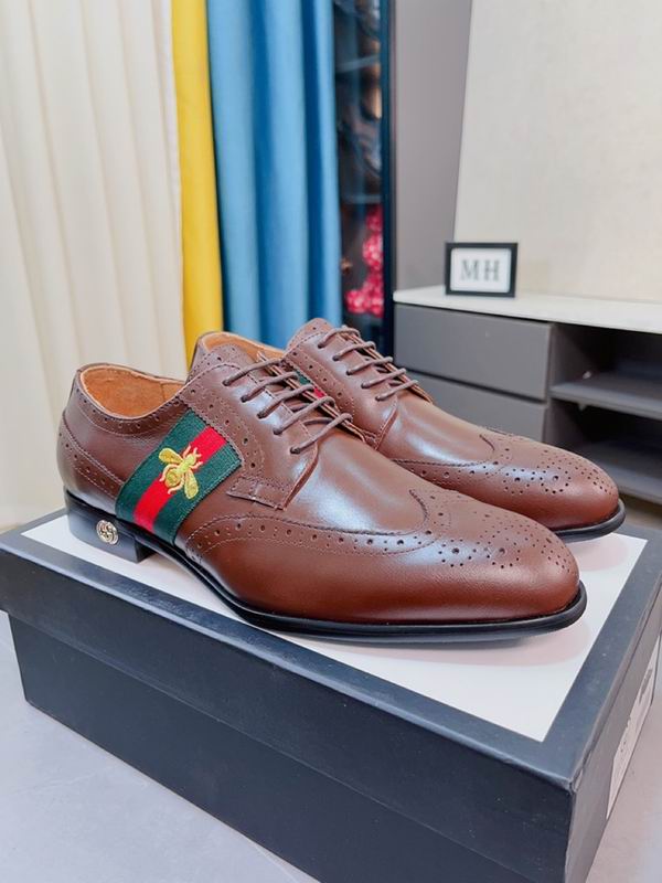 Gucci Wing Tip Men Dress Shoes