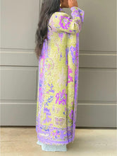 Load image into Gallery viewer, Print Pleat Cardigan Coat
