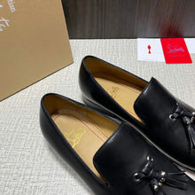 Load image into Gallery viewer, Christian Louboutin’s patent leather men shoes
