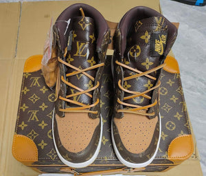 Louis Vuitton Air Jordans 1 w/ case