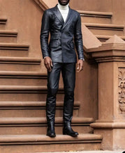 Load image into Gallery viewer, Custom Made Men Leather Suit
