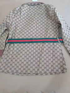 Gucci Women’s monogram trench coat