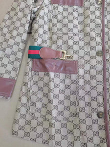 Gucci Women’s monogram trench coat
