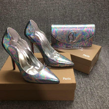 Load image into Gallery viewer, Christian Louboutins w/ matching purse
