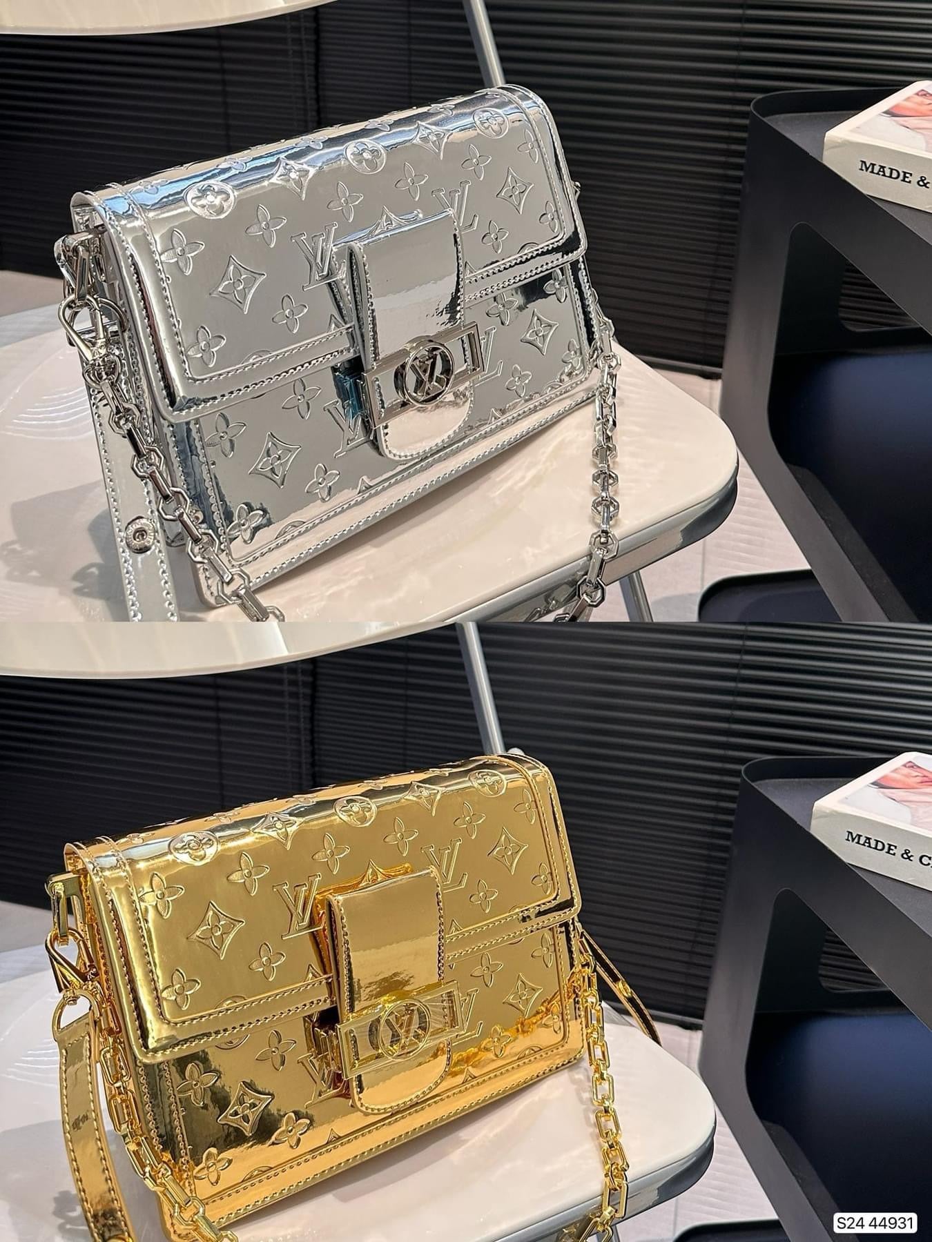 Metallic Louie Vuitton