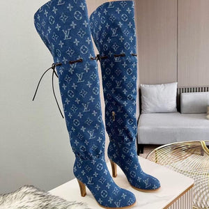 Thigh High Gucci/ Louis Vuitton Boots