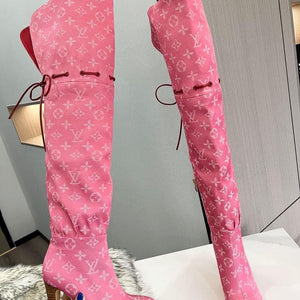 Thigh High Gucci/ Louis Vuitton Boots
