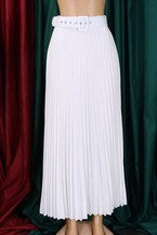 Load image into Gallery viewer, Pleated Solid Color Skirt
