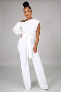 One shoulder Jumpsuit