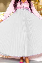 Load image into Gallery viewer, Pleated Solid Color Skirt
