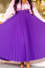Load image into Gallery viewer, Pleated Solid Color Skirt
