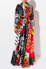 Load image into Gallery viewer, MULTI MAXI DRESSES LONG SLEEVE
