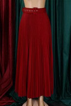 Load image into Gallery viewer, Pleated Solid Color Skirt
