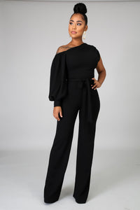One shoulder Jumpsuit