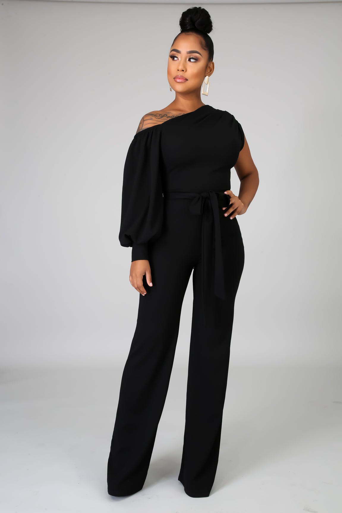 One shoulder Jumpsuit