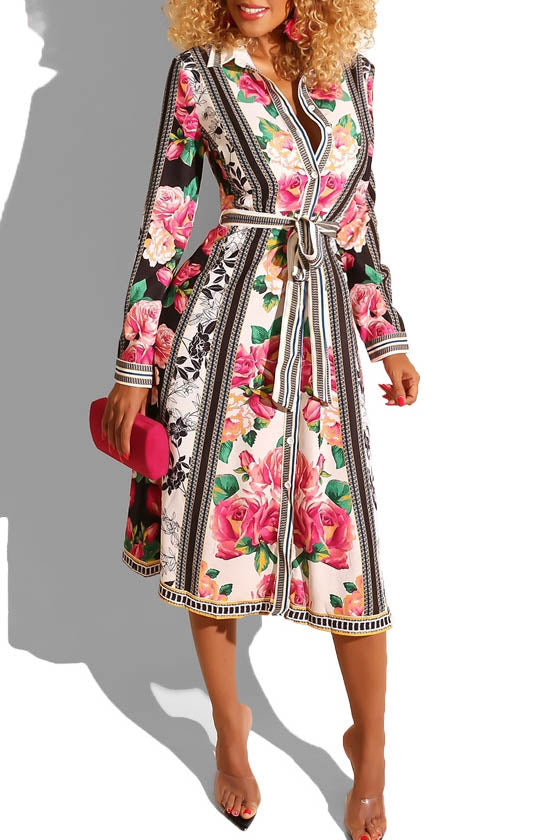 MIDI DRESSES LONG SLEEVE