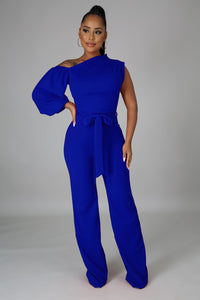 One shoulder Jumpsuit