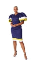 Load image into Gallery viewer, For Her 81942 Print Scuba Knit Dress

