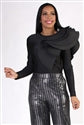 For Her 8687 Ruffle Shoulder