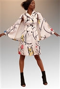 N By Nancy Print Dress T1201