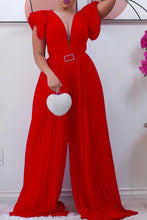 Load image into Gallery viewer, Jumpsuit Sleeveless Solid Color
