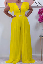 Load image into Gallery viewer, Jumpsuit Sleeveless Solid Color
