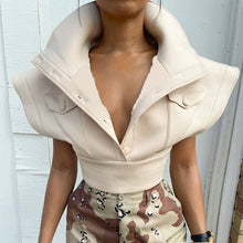 Load image into Gallery viewer, Puff Shoulder Sleeveless Top
